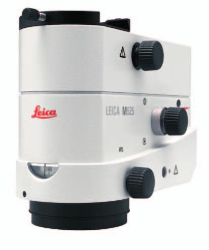 Ottiche Leica M525 Sistema OptiChrome Le ottiche Leica M525 offrono la modernissima tecnologia Leica OptiChrome.
