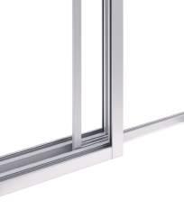 The entire 3-6 - 9 wall range can integrate sliding doors; with Type 3 and Type 6 Partitions are design for external sliding doors, while in Type 9 doors