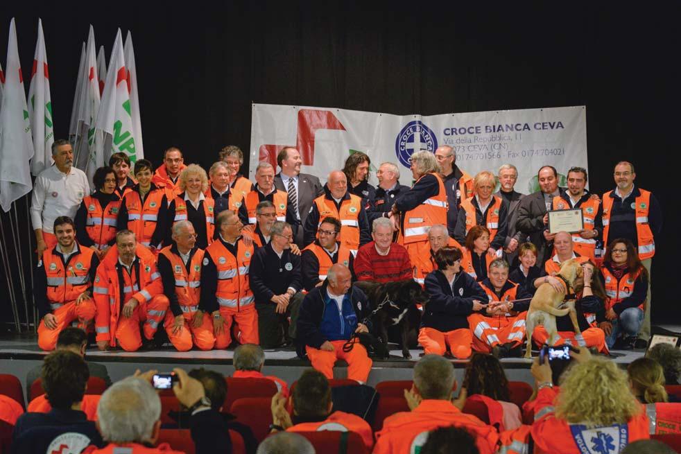 Riconoscimento ai volontari della Croce Verde Torino 122 Del resto è proprio l empatia a essere alla base dei rapporti che si instaurano tra coloro che sono presenti in un campo di protezione civile