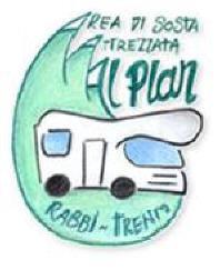 Giugno Area di sosta camper Al Plan a Rabbi in Provincia di Trento,