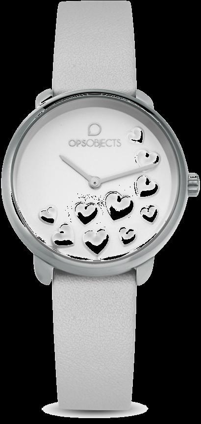 OPS!BOLD HEART Orologio da polso donna con cinturino