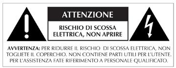 Per la pulizia dell apparecchio usate esclusivamente uno straccio umido, evitando solventi o detersivi di qualsiasi genere.