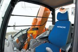 Ecco perché sulla serie ZAXIS-3 sono state adottate molte funzioni di sicurezza,