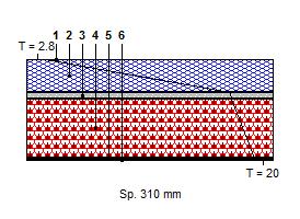 Scheda: SL1 CARATTERISTICHE TERMICHE E IGROMETRICHE DEI COMPONENTI OPACHI Codice Struttura: Descrizione Struttura: SL.01.001 Solaio interpiano - isolato con polistirene espanso N.