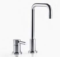 33 501 625 / 33 526 625 / 33 551 625* Single-lever basin mixer with/without pop-up waste, 125 mm projection Miscelatore monocomando lavabo con/senza piletta, sporgenza 125 mm Monomando de lavabo