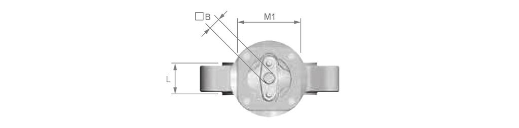 DIMENSIONI 3 LUG DIMENSIONI (mm) ISO 5211 FLANGIA SUPERIORE MISURE DIMENSIONI FINITURA ALBERO PESO Valvola Castello DN Inch L H1 H2 H3 ØD ØD1 C C1 Tipo ØM Tipo M1 ØB B B1 Kg 2 43 99 118 60 92 37 49.