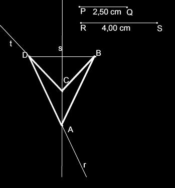 Simmetria assiale, rispetto ad s, di CD. Poligono ABCD. Segmento BD. (Figura 5) Figura 5 Figure Cabri.