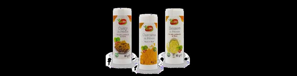 CONDIMENTI _ Spezie CURRY01 CURRY IN POLVERE BIO 80g 6-4,30 Ingredienti: