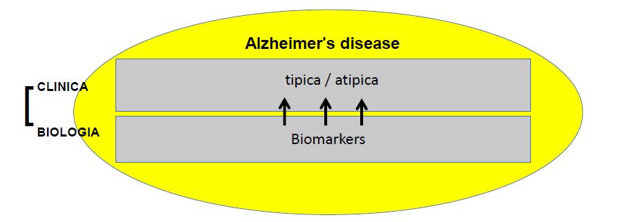 2010..verso una entità clinico-biologica Dal momento che i biomarcatori possono essere considerati come surrogati dei