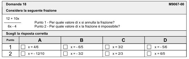 Preparazione alla Prova di Matematica delle classi III