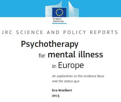 Nel documento prodotto dalla Commissione Europea nel 2015 riguardante l'erogazione dei trattamenti psicoterapeutici e le differenze tra Paesi