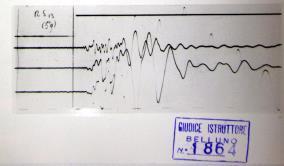 vibrometro Askania a 3 componenti V H 1 H 2 Archivio Vajont,