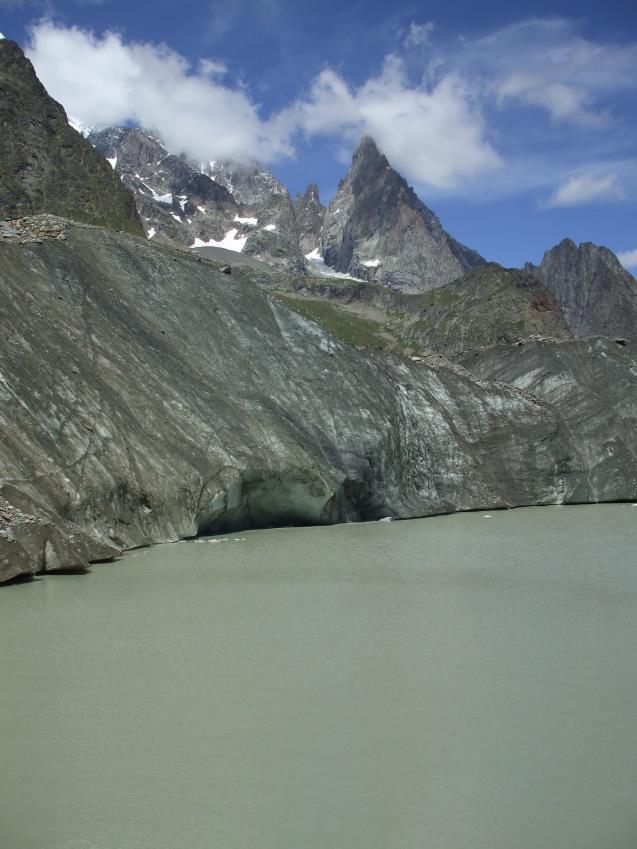 I ghiacciai alpini: monumenti preziosi e fragili Struttura e morfologia di un ghiacciaio alpino.