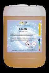 LINEA LAVANDERIA ALKALINO TIPO LS.01 Componente alcalino da abbinare al prodotto detergente.