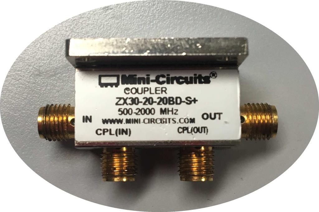 Caratterizzazione di un accopiatore direzionale con analizzatore di rete Figura 35: Directional Coupler 1. Riprodurre i grafici presenti nel data-sheet e riportati nella figura sottostante. 2.