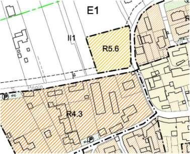 della classe II1 di pericolosità; 6 di nuova previsione ricade