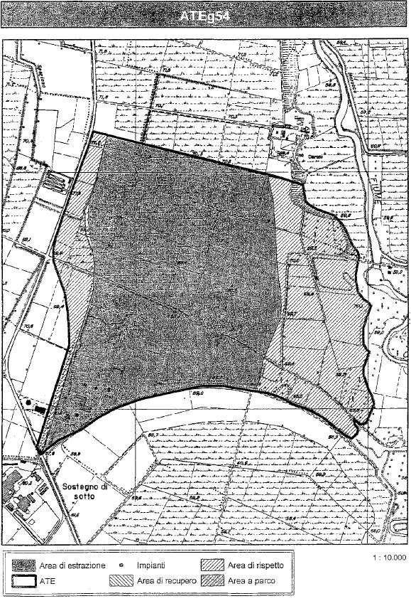 Fig. 13 - Scheda ATE g54 Piano Cave della Provincia di