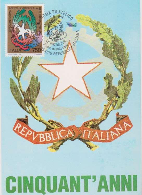 Repubblica Italiana 50 anniversario della