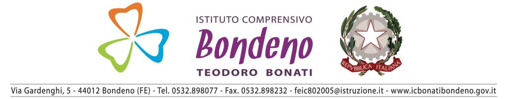 Scuola I.C. T.BONATI di Bondeno a.s. 2017/2018 PIANO ANNUALE PER L INCLUSIONE Parte I analisi dei punti di forza e di criticità A.