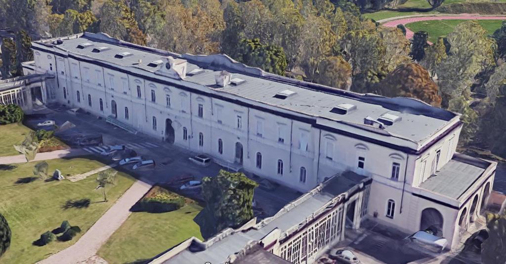 . L immobile, edificato nel 1914 ed in gestione alla Scuola di Applicazione di Torino, è la sede di: Reparto Comando e