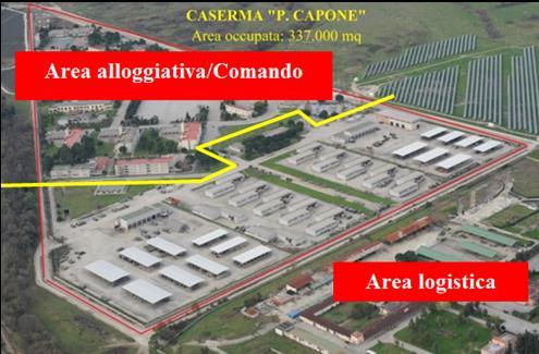 militari con la costituzione del Reggimento di Artiglieria Celere, 8 da campagna, e dal 1996 quale sede del Comando Comprensorio di Persano i cui compiti sono finalizzati alla gestione delle