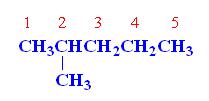 Nomenclatura IUPAC di alcani ramificati 4 C 3 C 2 C 2 CC 2 C 2 C 3 3 2 1 C 2 C 2 C 2 C 3 5 6 7 8 8 7 6 5 4 3 2 1 C 3 C 2 C 2 C 2 CC 2 C 2 C 3 C 3 1.