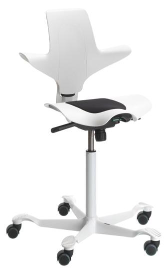 Sedia ergonomica per ufficio CAPISCO PULS Dimensioni L / P / A: 73 / 73 / 85.5 104 cm seduta: 45.