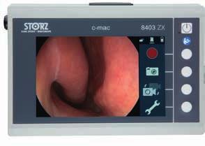 Monitor Registrazione duale video-endoscopio Grazie ai due