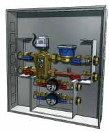 Contabilizzatore di calore Modulo acqua sanitaria caldo e freddo 5.