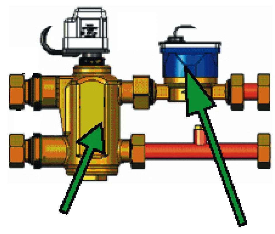 1.6 Sensore di flusso Dimensioni di connessione e massa Lunghezza Connessione Peso Posizione di montaggio Pressione di esercizio max. cons. Pressione sistema min.