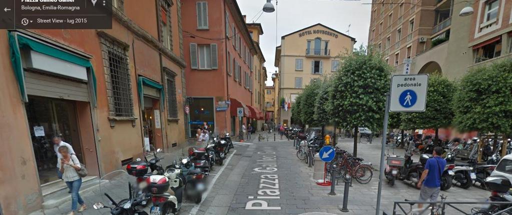 - Svoltate alla seconda stradina a SINISTRA in VIA MARESCALCHI (Seguendo