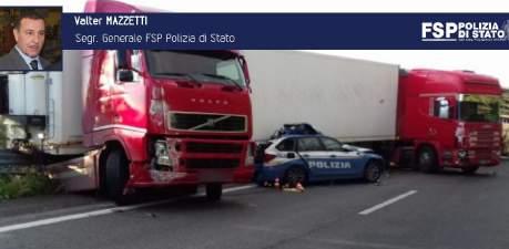 RASSEGNA STAMPA Comunicato stampa: Poliziotto morto sulla Catania-Messina, il cordoglio di Fsp Polizia: Un giorno nefasto.