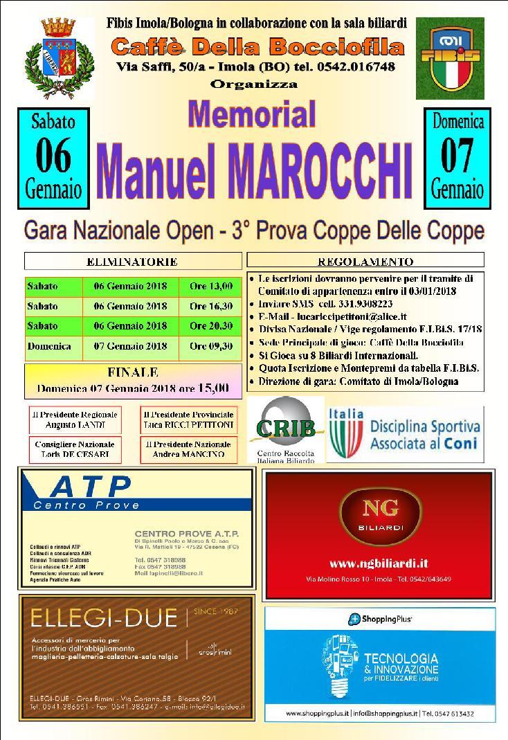 Caffè Della Bocciofila - Imola (BO) 06/07 Gennaio 2018 (girone 01/02) R N BUSSECCHIO 1 (Fc) R OSA Enri co (Ma st er) 1 0 0 RE TEX MASTER 1 (Re) BRAGLIA Alan (1 Cat.) 71 Benedetti F.