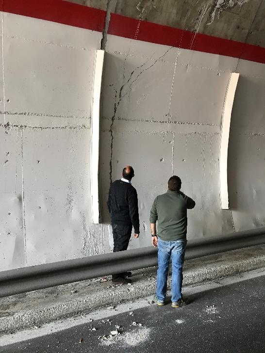Principali fronti di intervento Nel tratto marchigiano, il 26 aprile 2018, grazie all'avanzamento dei lavori, Anas ha riaperto al traffico in