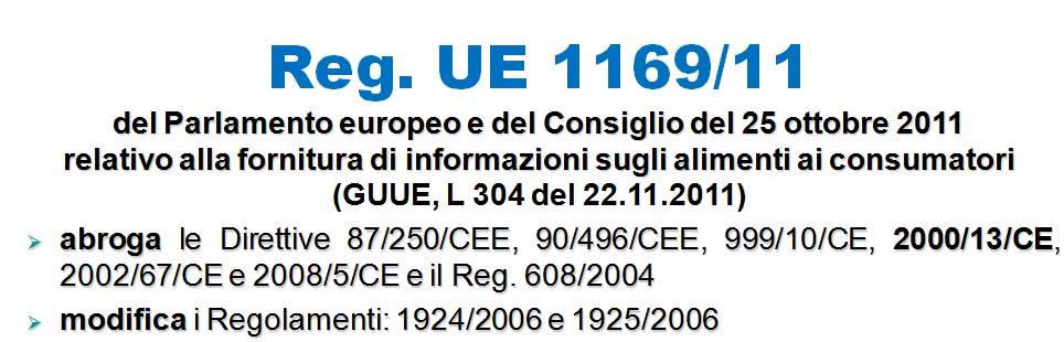 Obiettivi Semplificazione - raccolta normative orizzontali - specifiche tecniche in Allegato (modif.