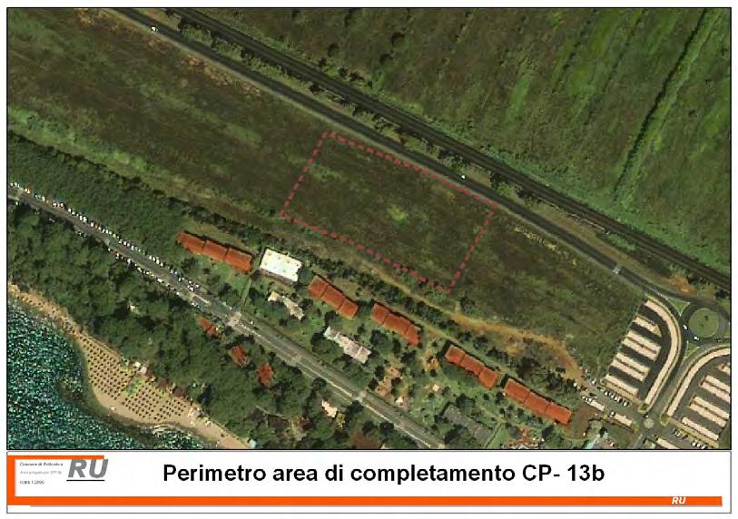 CP 13b VIA DON S. LEONE Descrizione area e L area di completamento, compresa tra Via Don S.