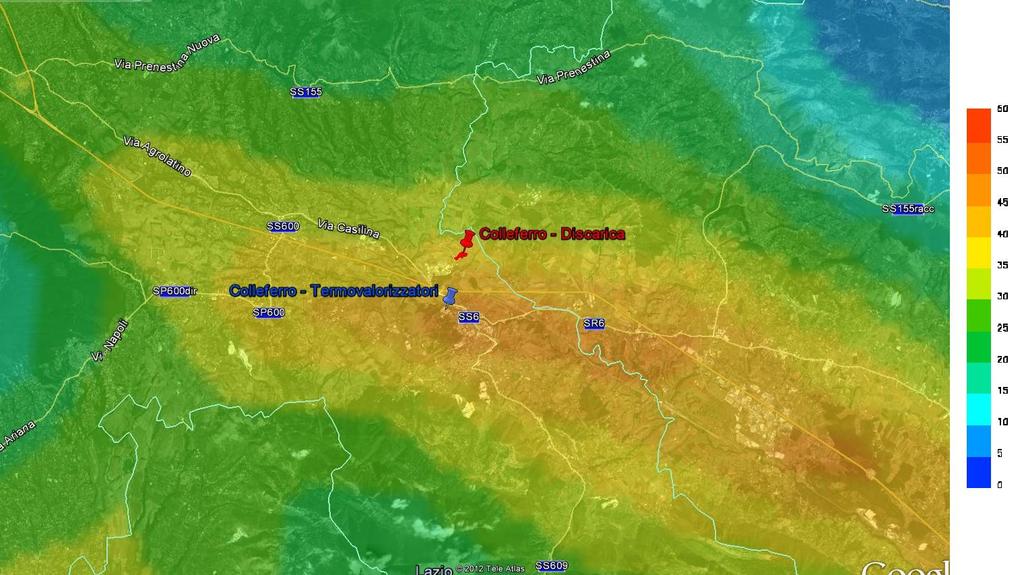 un modello meteorologico prognostico (RAMS) che si incarica di ricostruire i campi tridimensionali delle principali variabili meteorologiche su tutto il territorio regionale e da un modello