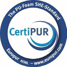 CertiPUR CertiPUR è un progetto europeo per aumenta re gli standard di Sicurezza, Salute e Ambiente nel settore delle schiume poliuretaniche ed è ba sato su
