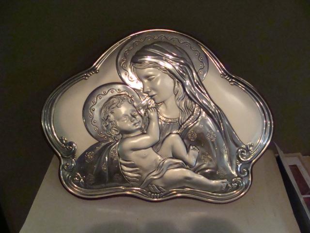 argento 925 "Madonna con bambino" 115-9352