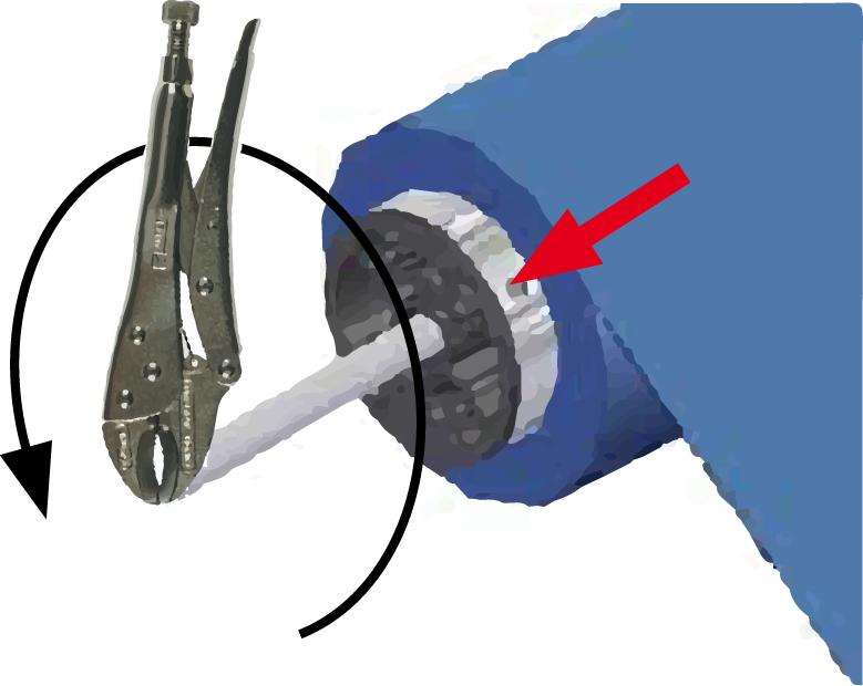 INSTALLAZIONE DELLE STAFFE P/S Misurare il soffitto dove va montata la tenda segnare la posizione presentare la staffa Fig.1 (N.B. con le spalle al muro la staffa Fig.