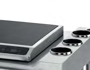 essibilità e il controllo in cucina, sicurezza e comfort (il supporto ceramico, infatti è freddo o caldo).
