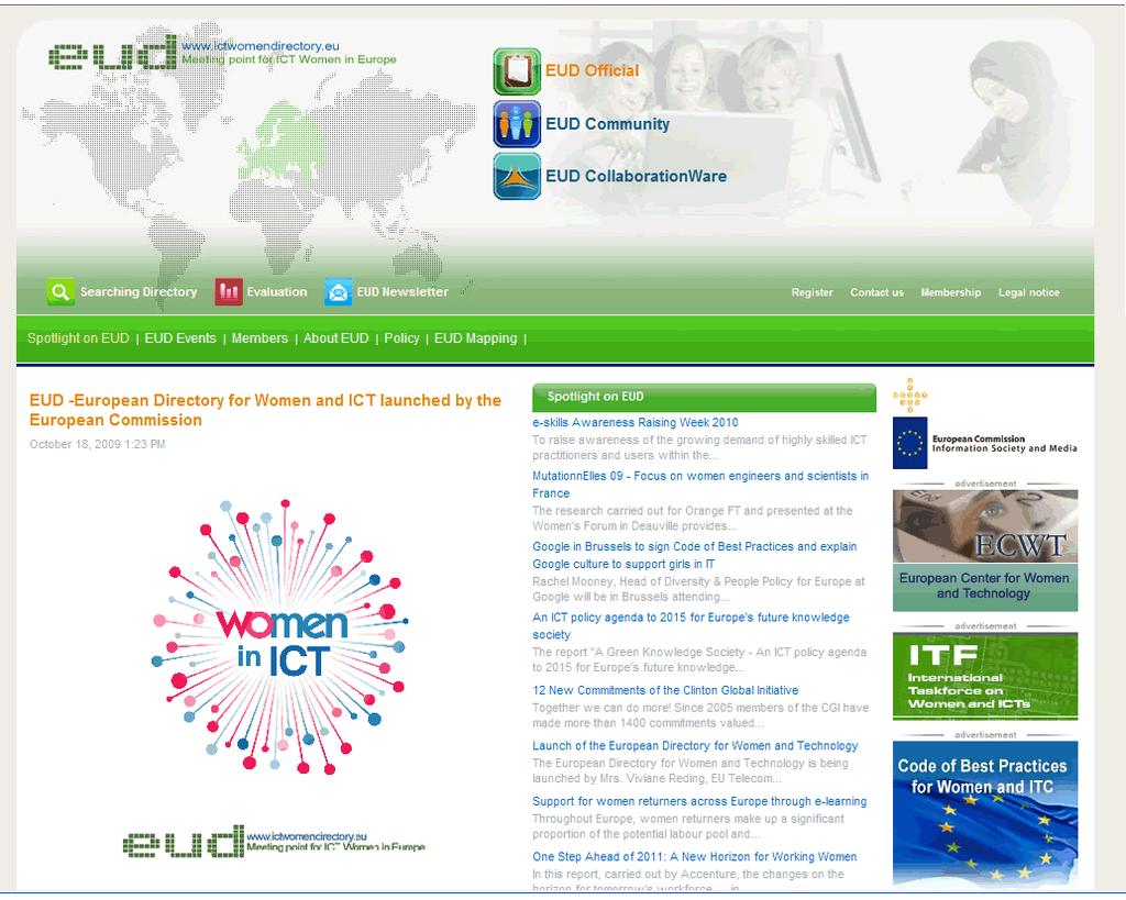 EUD -European Directory for Women and