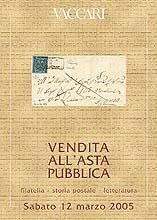 000,00 EURO Una pioggia di realizzi culminata nello Spazio Vignola, 12 marzo 2005 - Volati nello Spazio i realizzi all asta pubblica Vaccari, dai 5,00 Euro di una cartolina di Genova (lotto 1009) ai