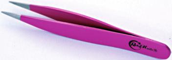 30350 Pinzetta Nail Artist - Nail Artist Tweezers Pinzetta lunga in acciaio con punte curve.