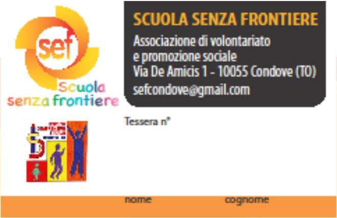 MODALITÀ DI ADESIONE Chi può associarsi: tutti, dai 12 anni in su! Come: compilando la richiesta di adesione scaricabile dall home page del sito www.