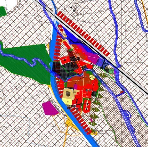 STRALCIO PGT o PRG E PTCP Piano Regolatore Generale, se ancora vigente Data di approvazione Descrizione delle previsioni che insistono sull area censita Stralcio delle mappe rilevanti Approvato con