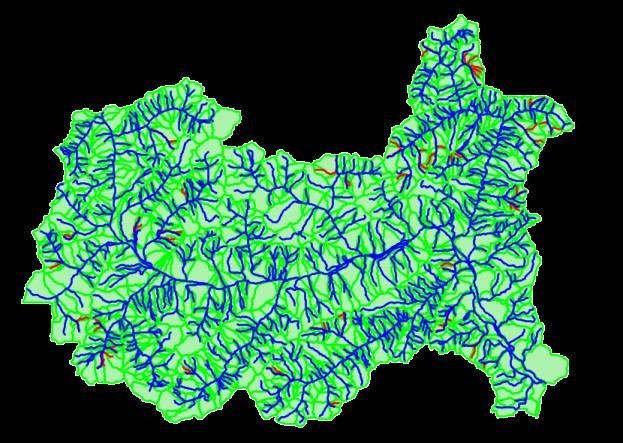 J-HYDRO: STRUTTURA DELLA RETE Livello rete 5 Livello rete 4 Livello rete