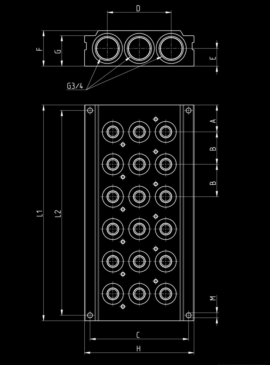 A B C D E F G H L1 L M N CNVL-5 30 34 84,5 53 6 40 35 95 94 8 4,3 15 CNVL-53 30 34 84,5 53 6 40 35 95 18 116 4,3 15 CNVL-54 30 34 84,5 53 6 40 35 95 16 150 4,3 15 CNVL-55 30 34 84,5 53 6 40 35 95 196