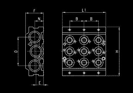 fornitura comprende: N  di giunzione N 6 guarnizioni interfaccia