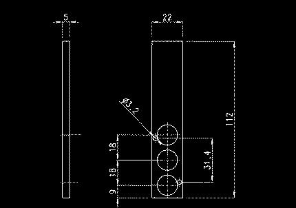 9 guarnizioni interfaccia modulo/valvola Mod.